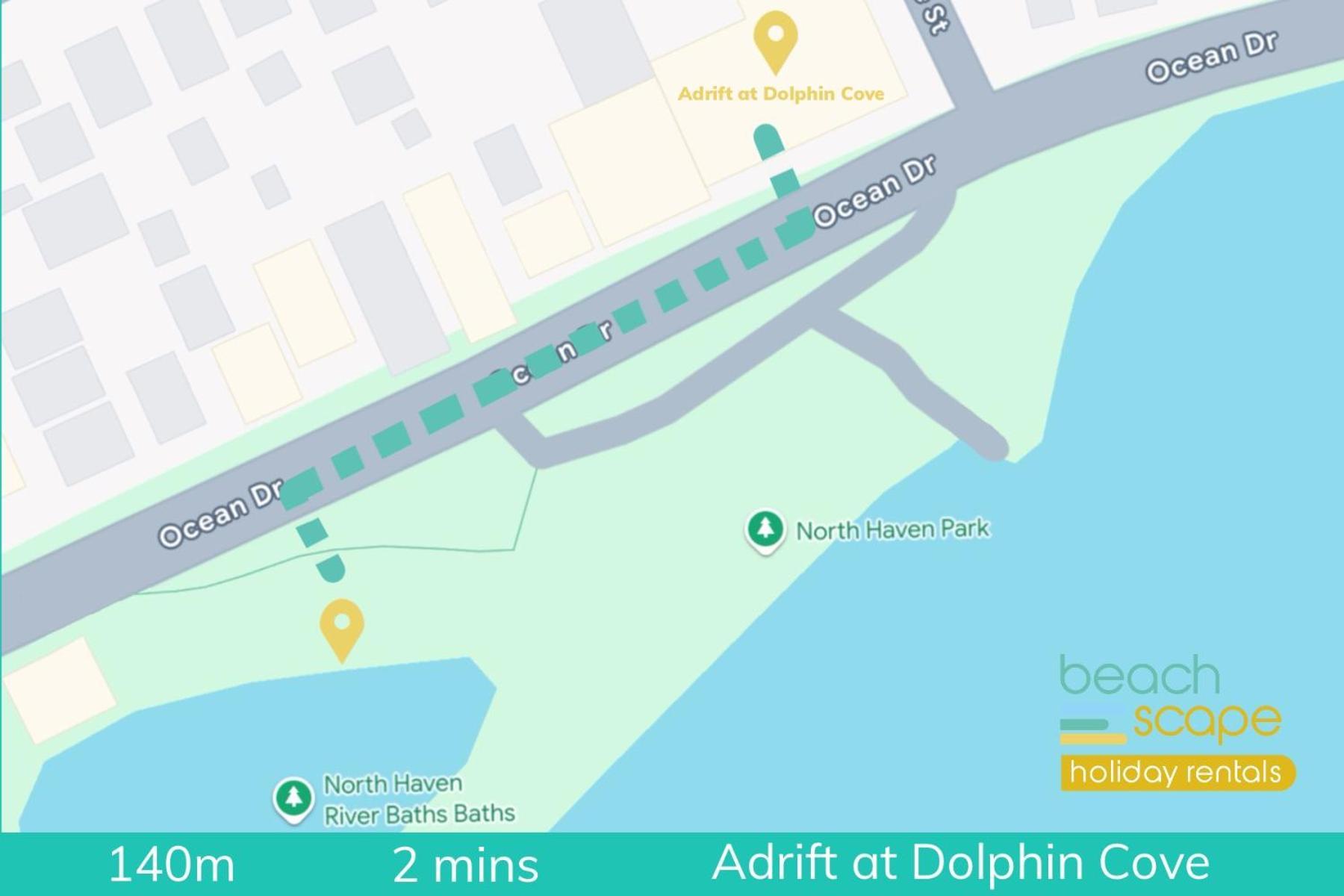 Adrift At Dolphin Cove Apt 5 - Riverfront Modern North Haven Dış mekan fotoğraf